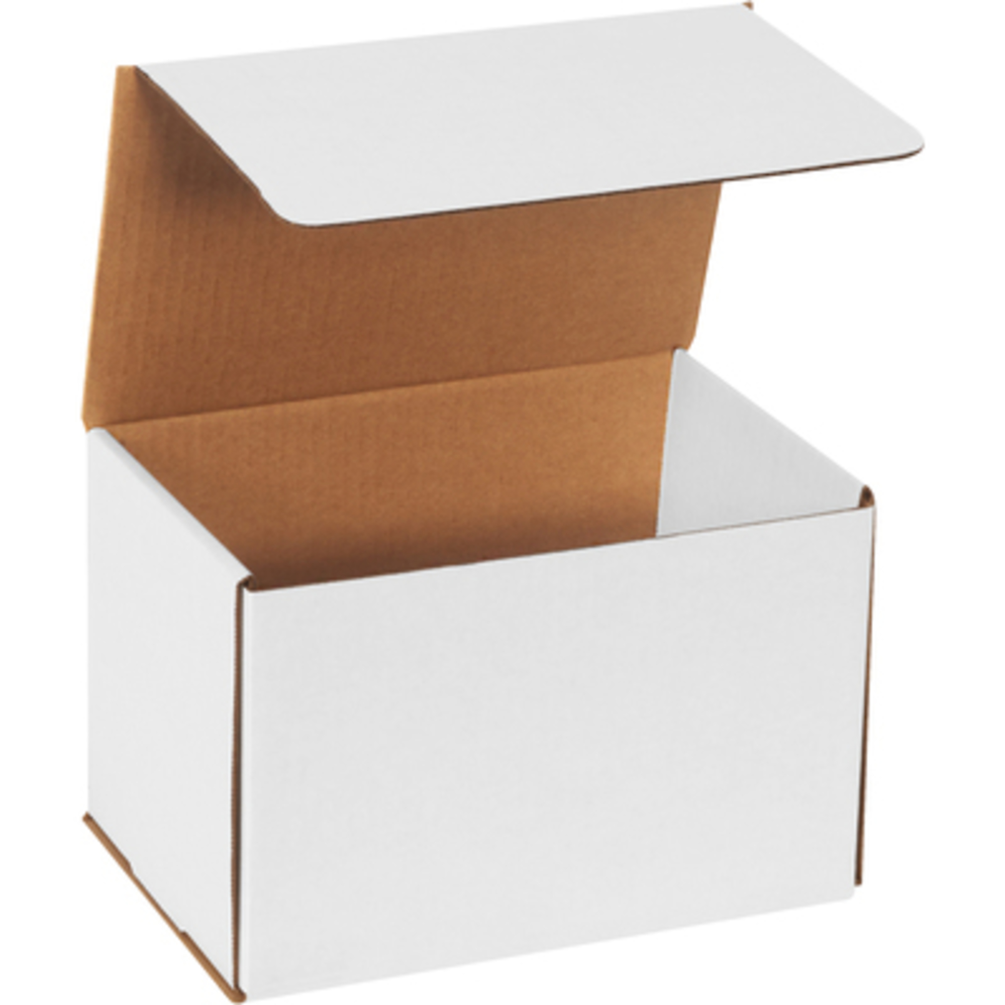 9 x 6 x 6in. White Corrugated Ms 50/CS, Length 9 in, Model# M966